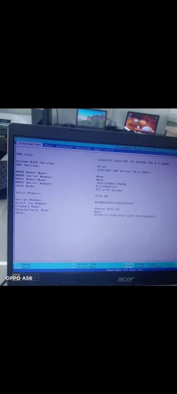 Notebook Acer