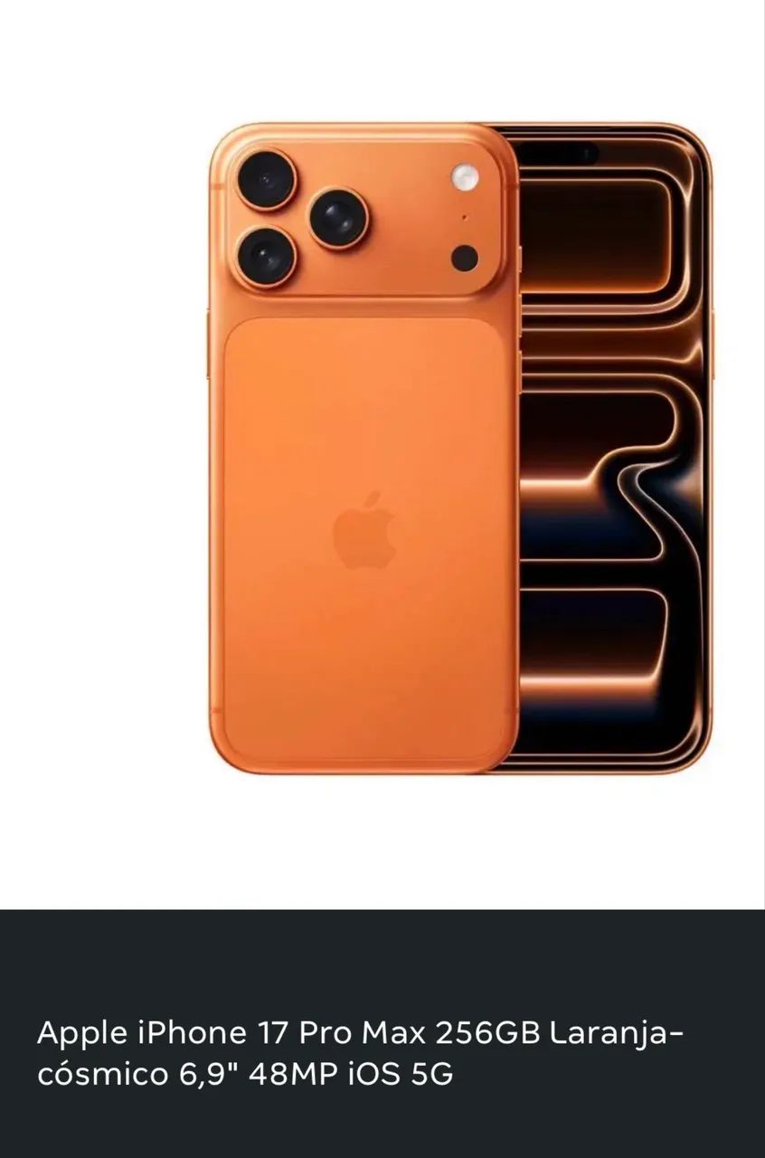 Iphone 17 pro max 256