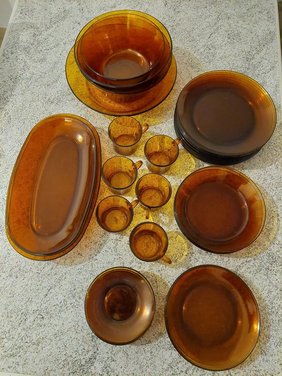 Conjunto de louça DURALEX 