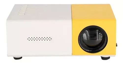 Mini Projetor Portátil Full Hd Led 600 Lumens Usb Sd Hdmi Branco 127/220v - Foto 5