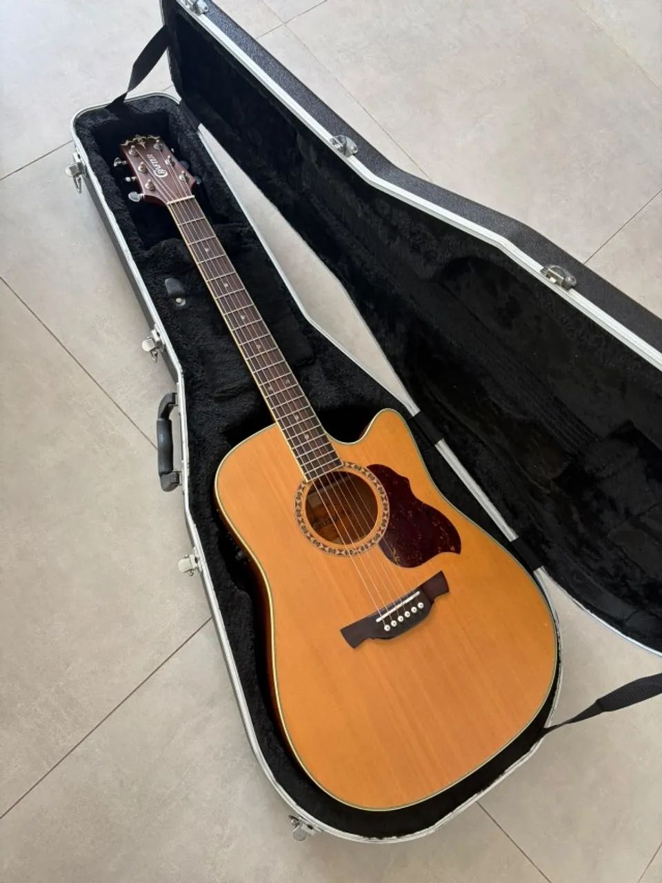 Violão Crafter DE7/N + Case Gator