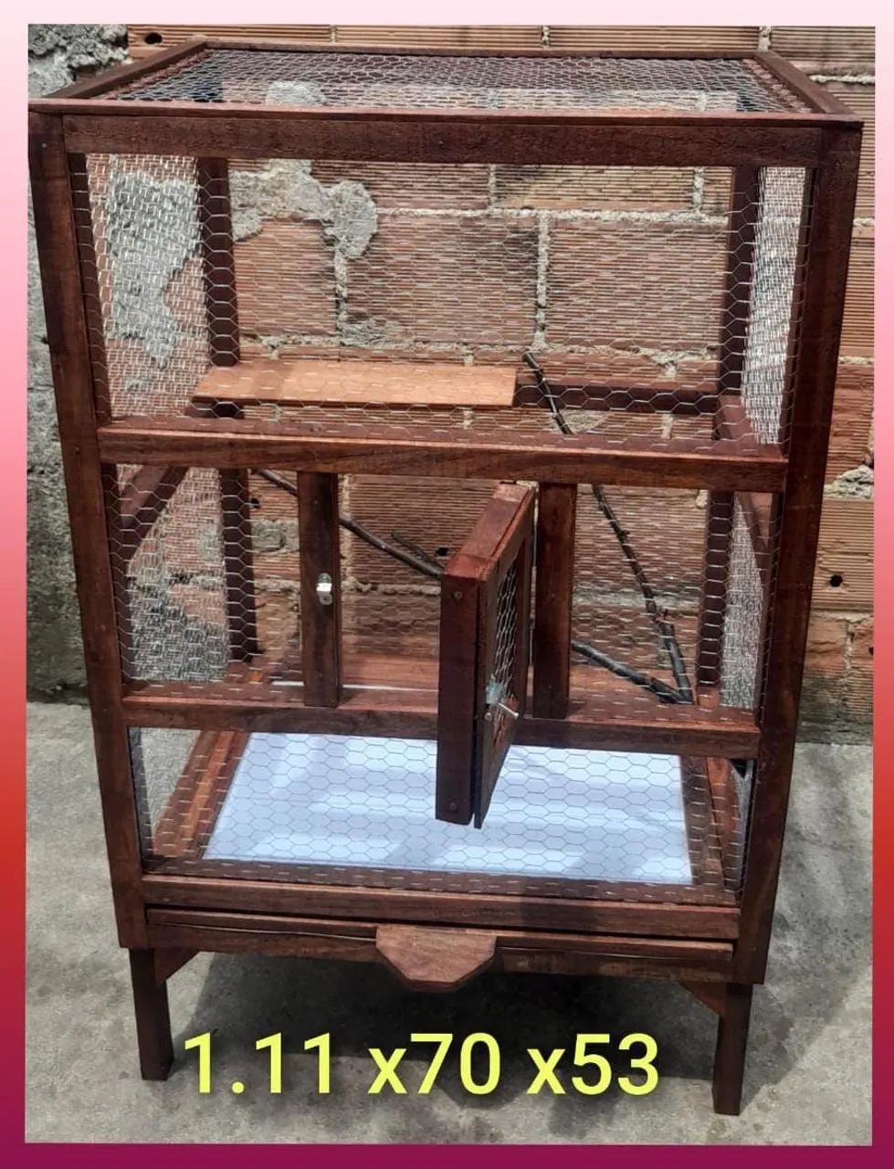 Vendo lindo viveiro rustico - Foto 3