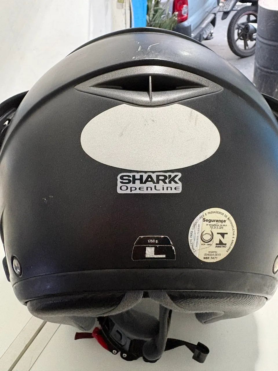 Capacete robocop shark openline - Foto 5