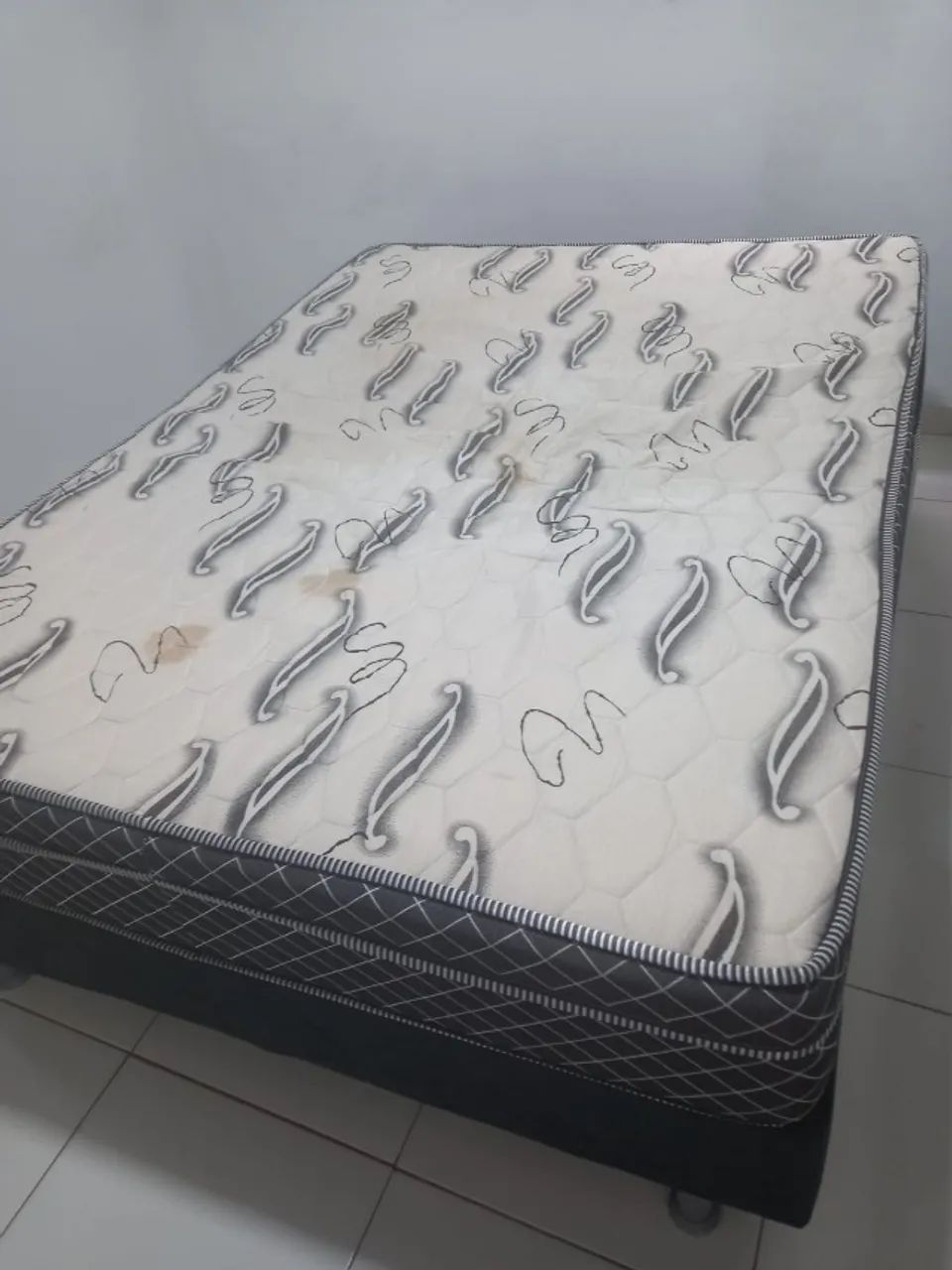 colchão casal usado 300,00 - Foto 4