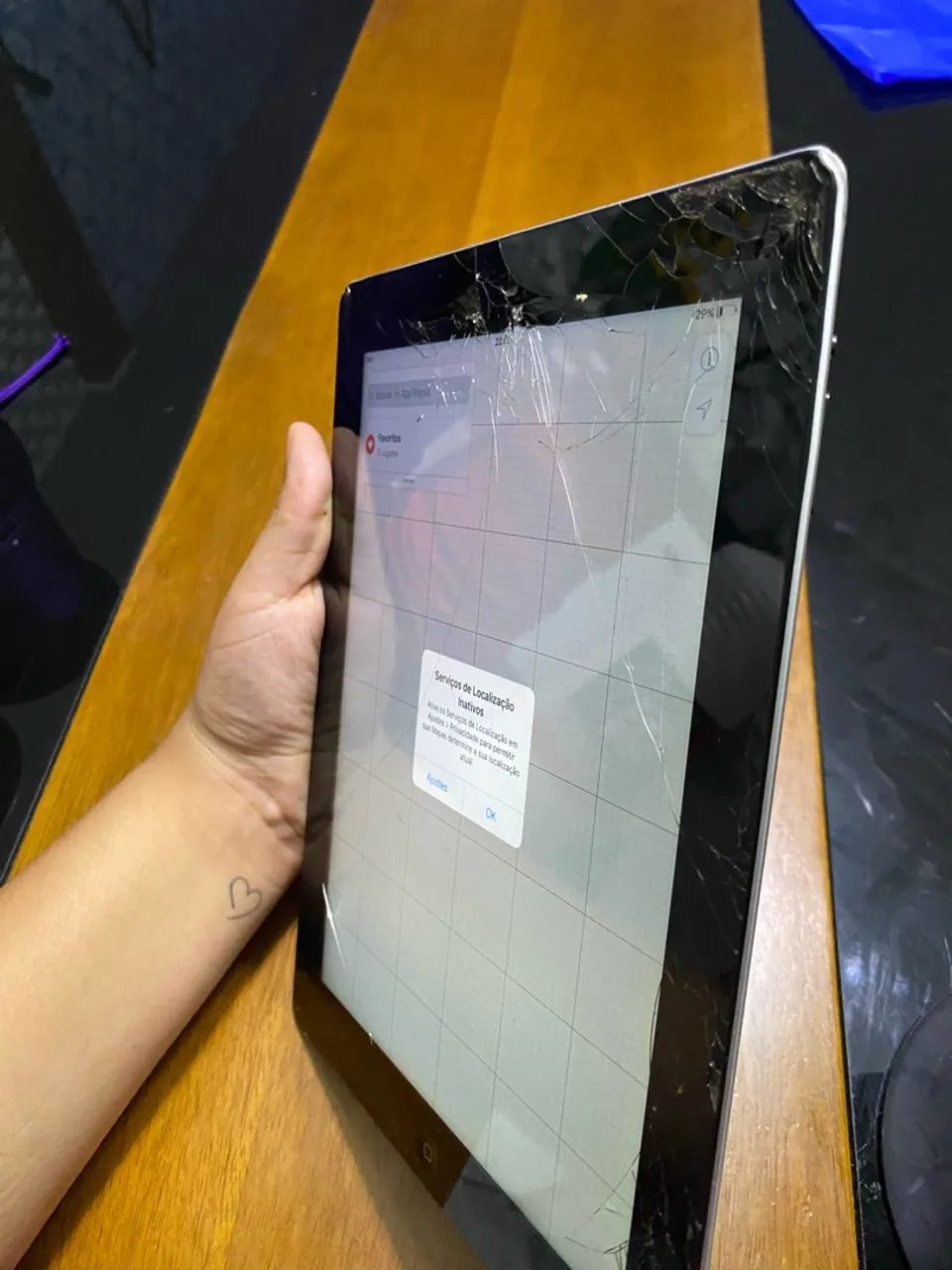 ipad quebrado 