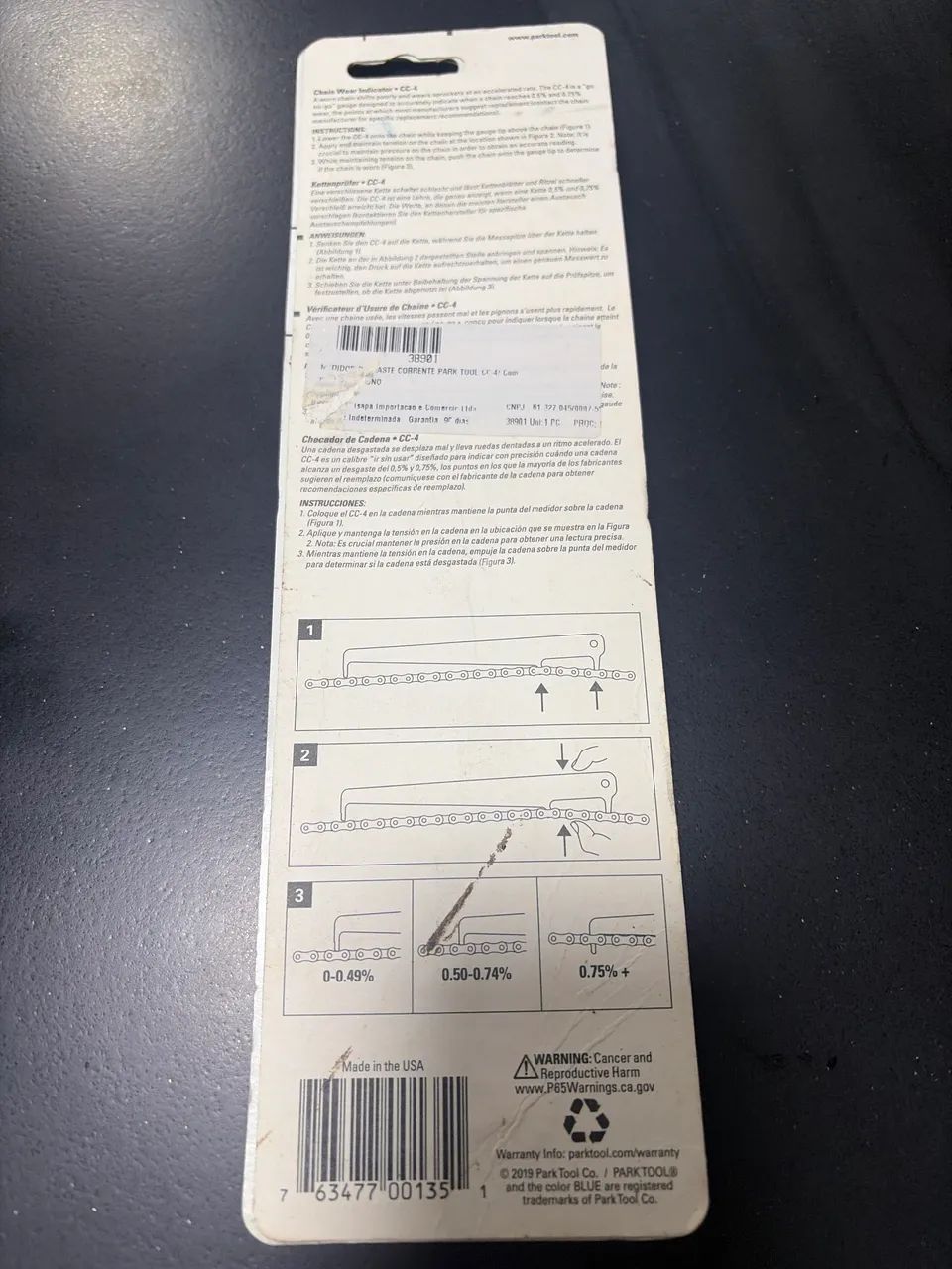 Medidor de corrente ParkTool - Foto 2
