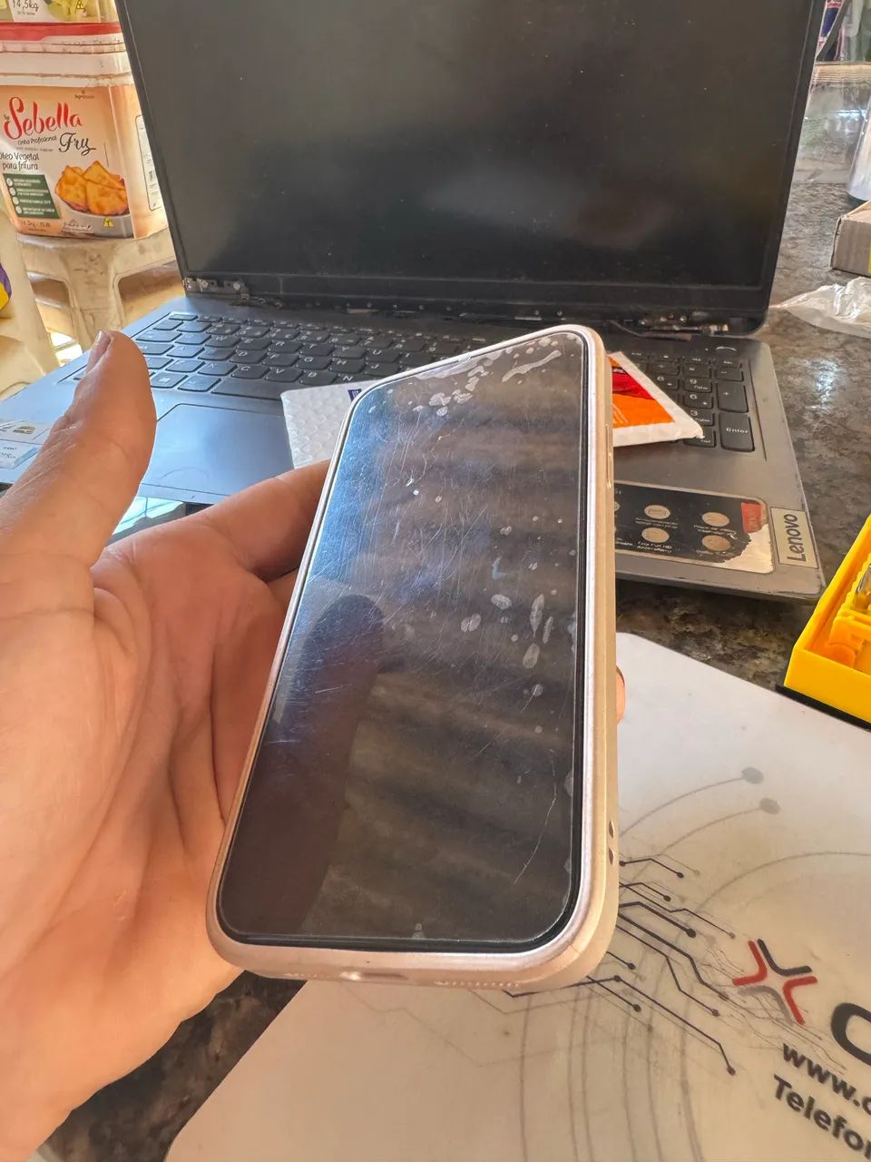 iPhone 11 Pro  para retiradas de peças (placa bloqueada ) - Foto 3