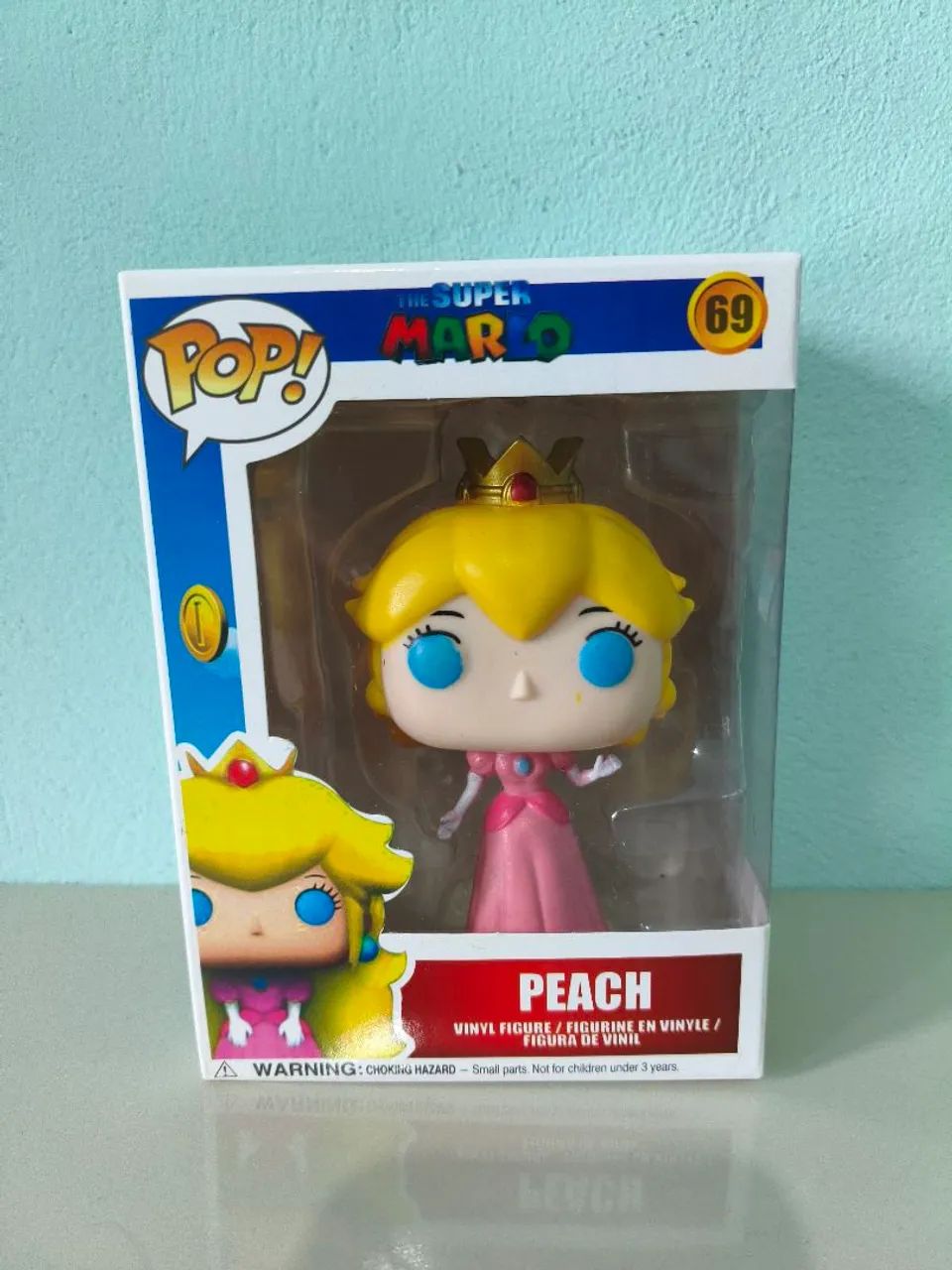 Funko Pop Princesa (Peach) do Super Mario Bros 