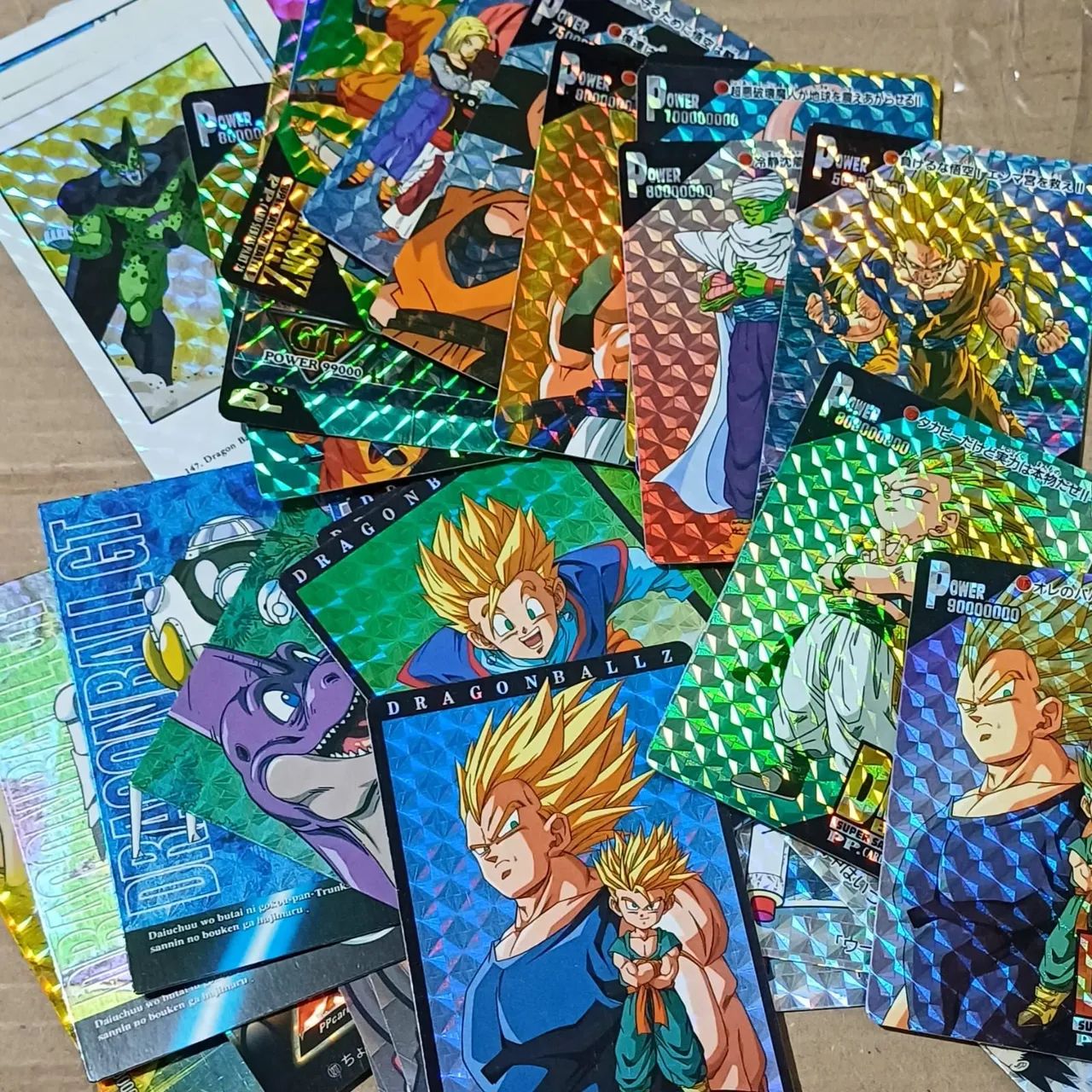 CARDS DRAGON BALL Z DO JAPÃO ORIGINAIS - Hobbies e coleções
