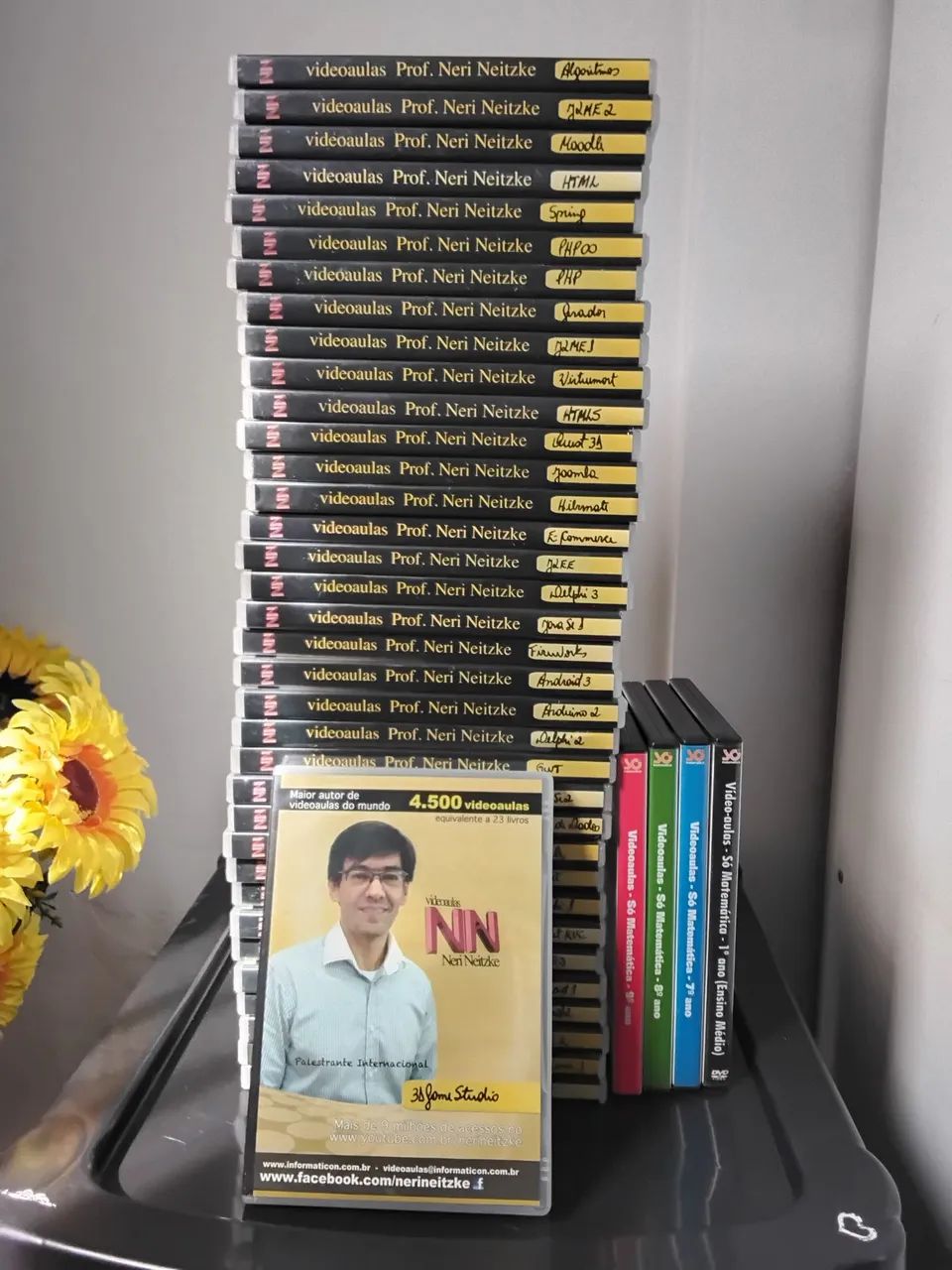 MATEMÁTICA e PROGRAMAÇÃO aulas em DVD - Foto 5