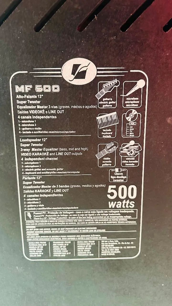 Amplificador 500w  - Foto 4