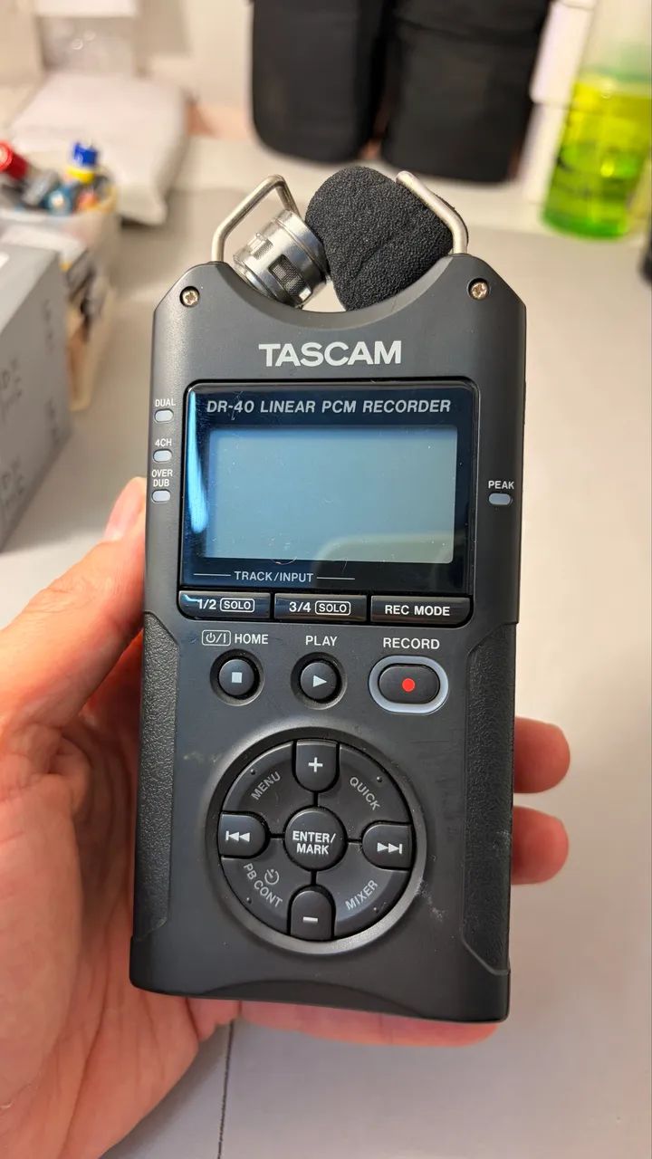 Gravador Áudio  TASCAM  - Foto 4