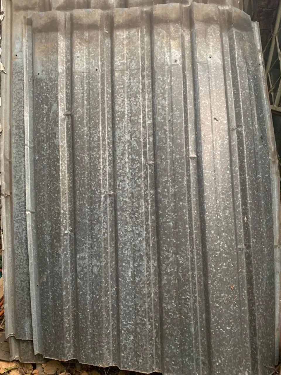 Telhas de zinco