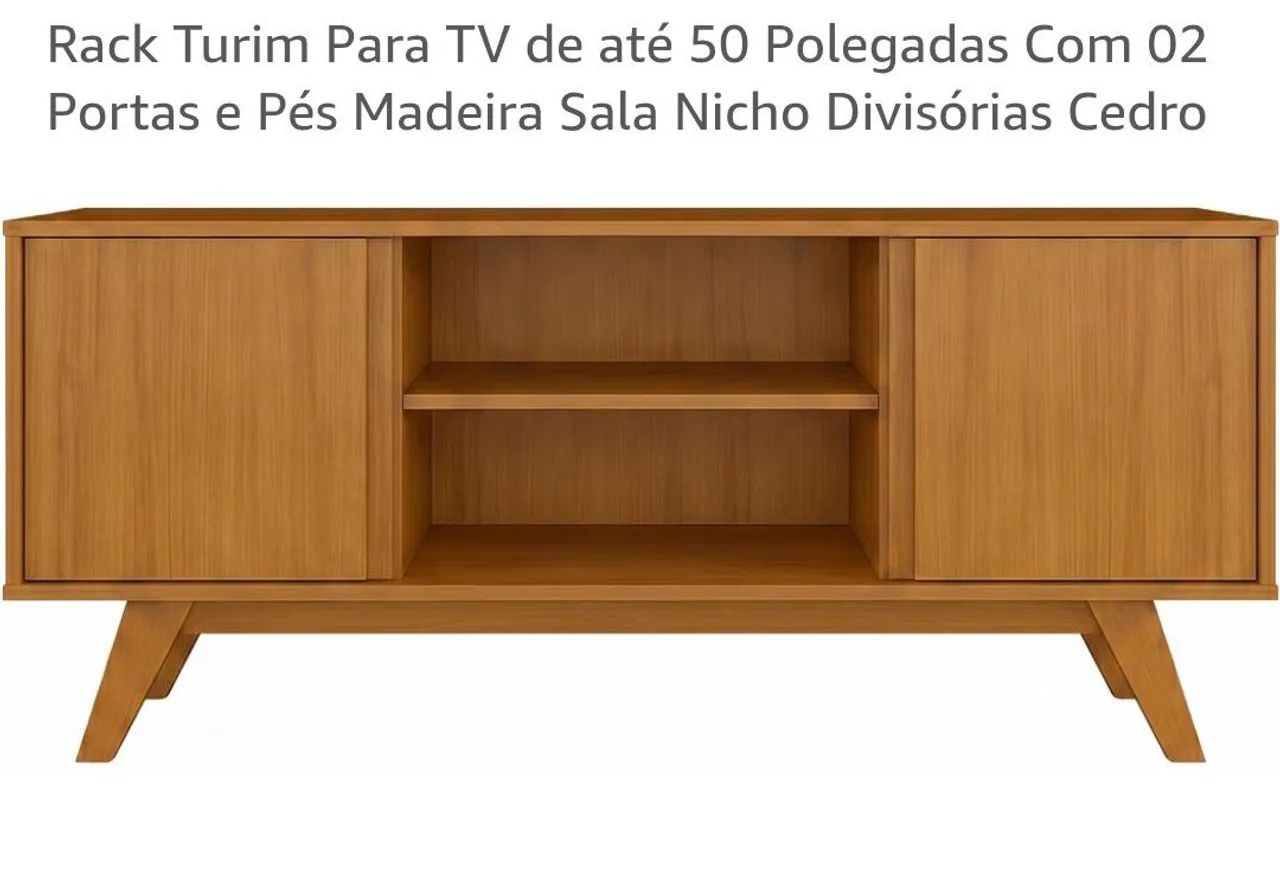 Rack Turim para Tv de até 50 polegadas  - Foto 3