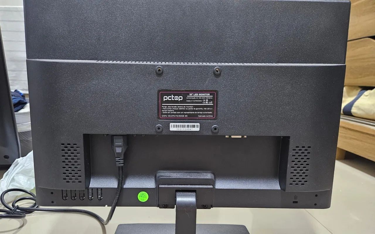 Monitor PCTOP LED 19" 60 Hz - Foto 5