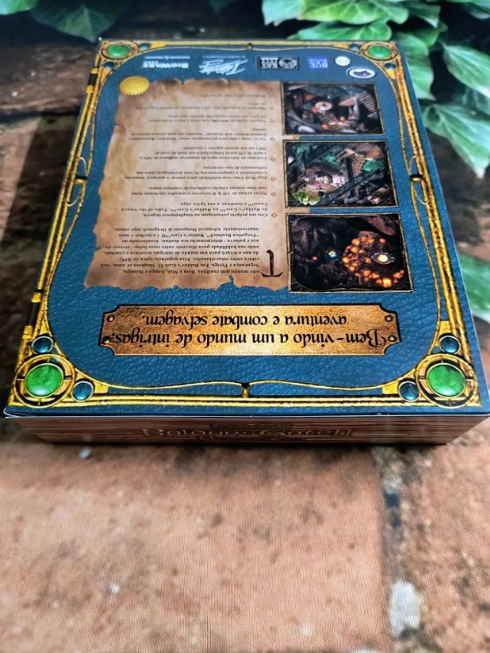 PC Big Box Jeu Forgotten Realms Baldur's Gate FR Notice Virgin