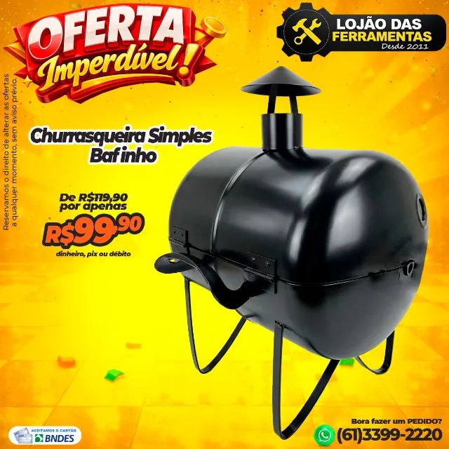 Churrasqueira Simples Bafinho