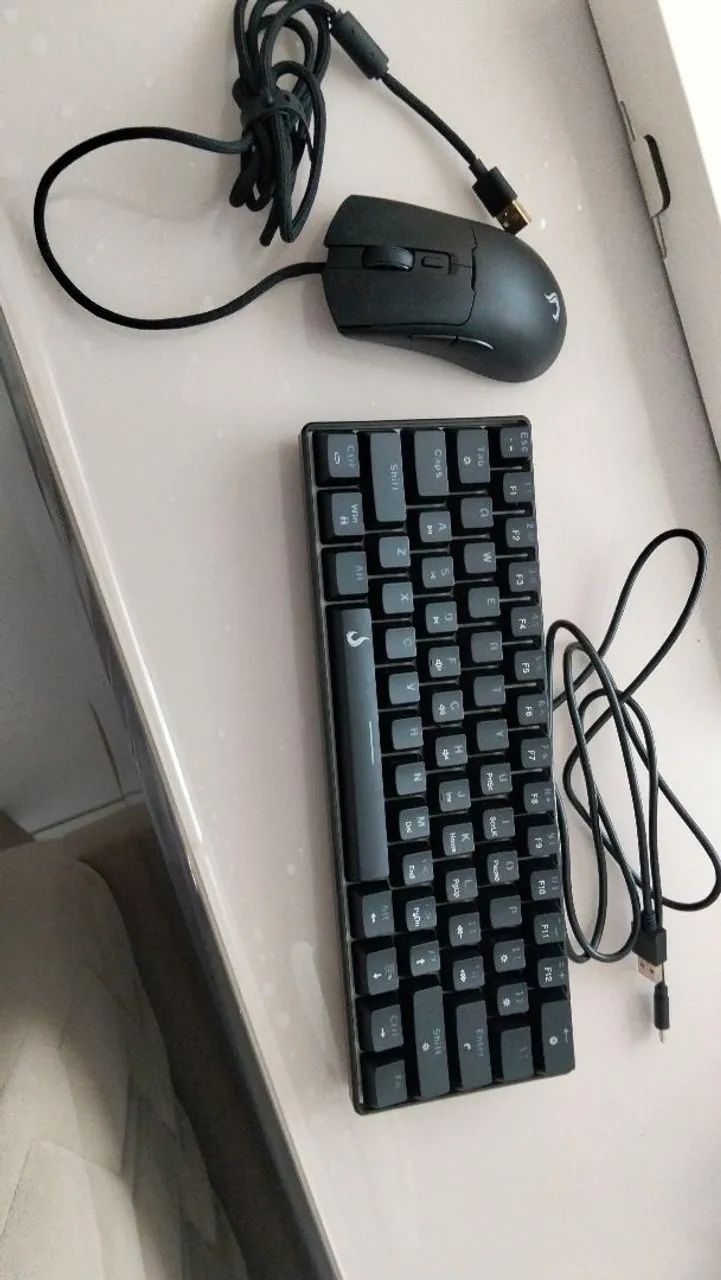 Kit gamer teclado e mouse ridemode - Foto 4