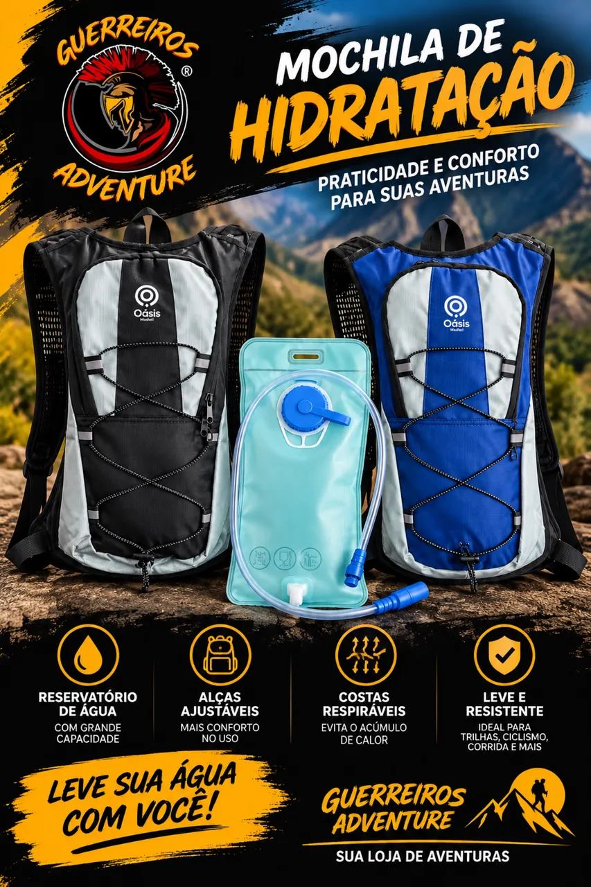Mochila hidratação 