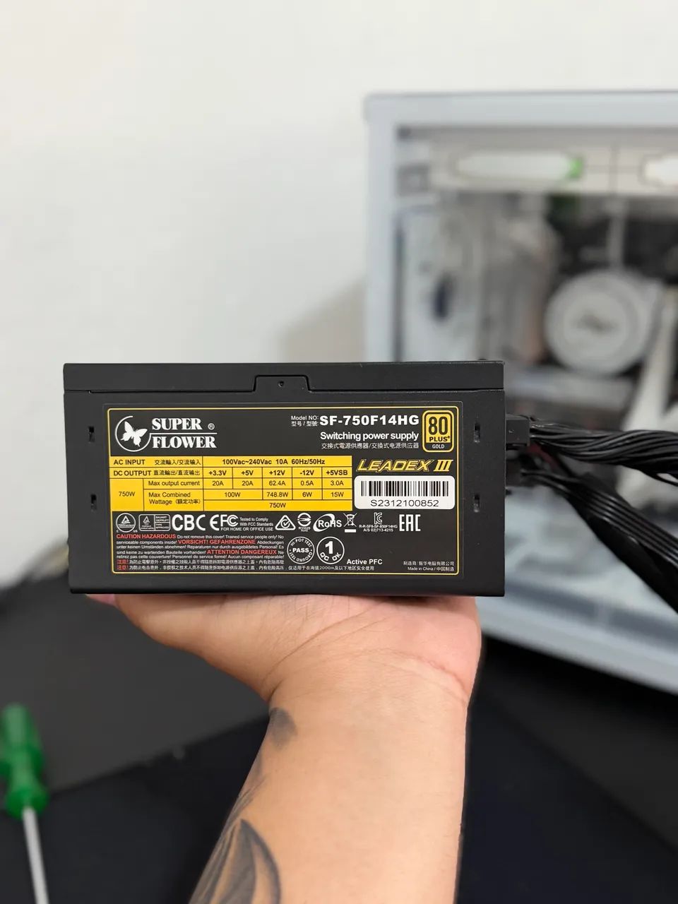 Fonte 750w gold