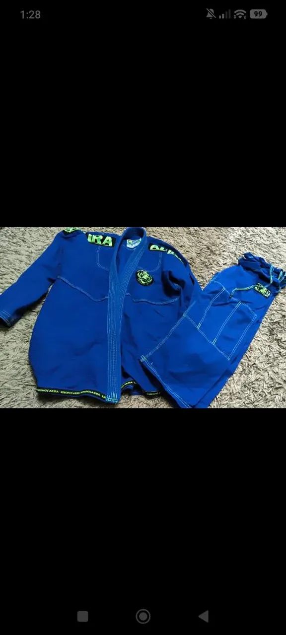 Kimono jiu jitsu num 5 reforçado 