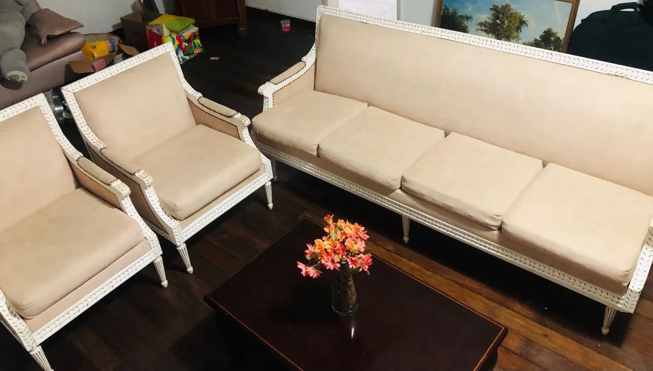 Conjunto de sofá vintage  - Foto 2