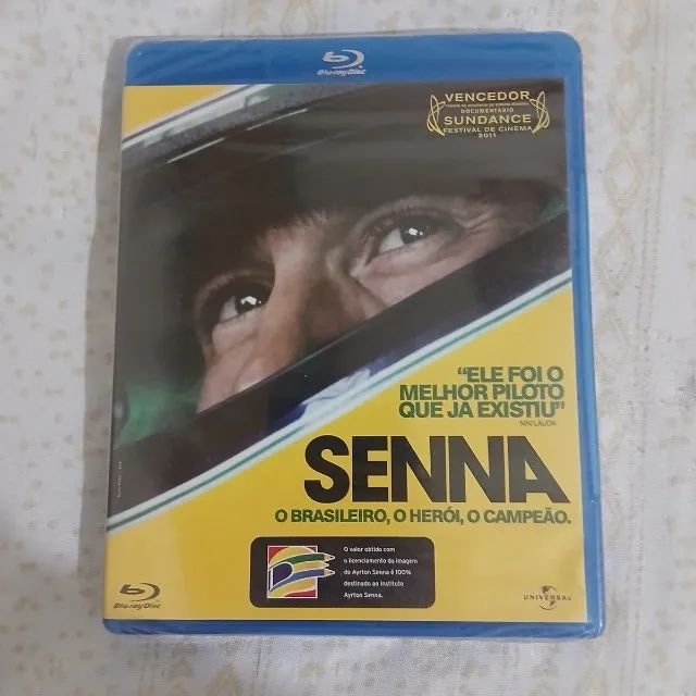 blu ray senna novo lacrado