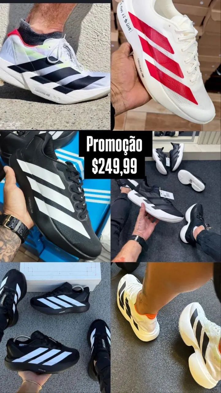 Modelos tênis Adidas lançamento 