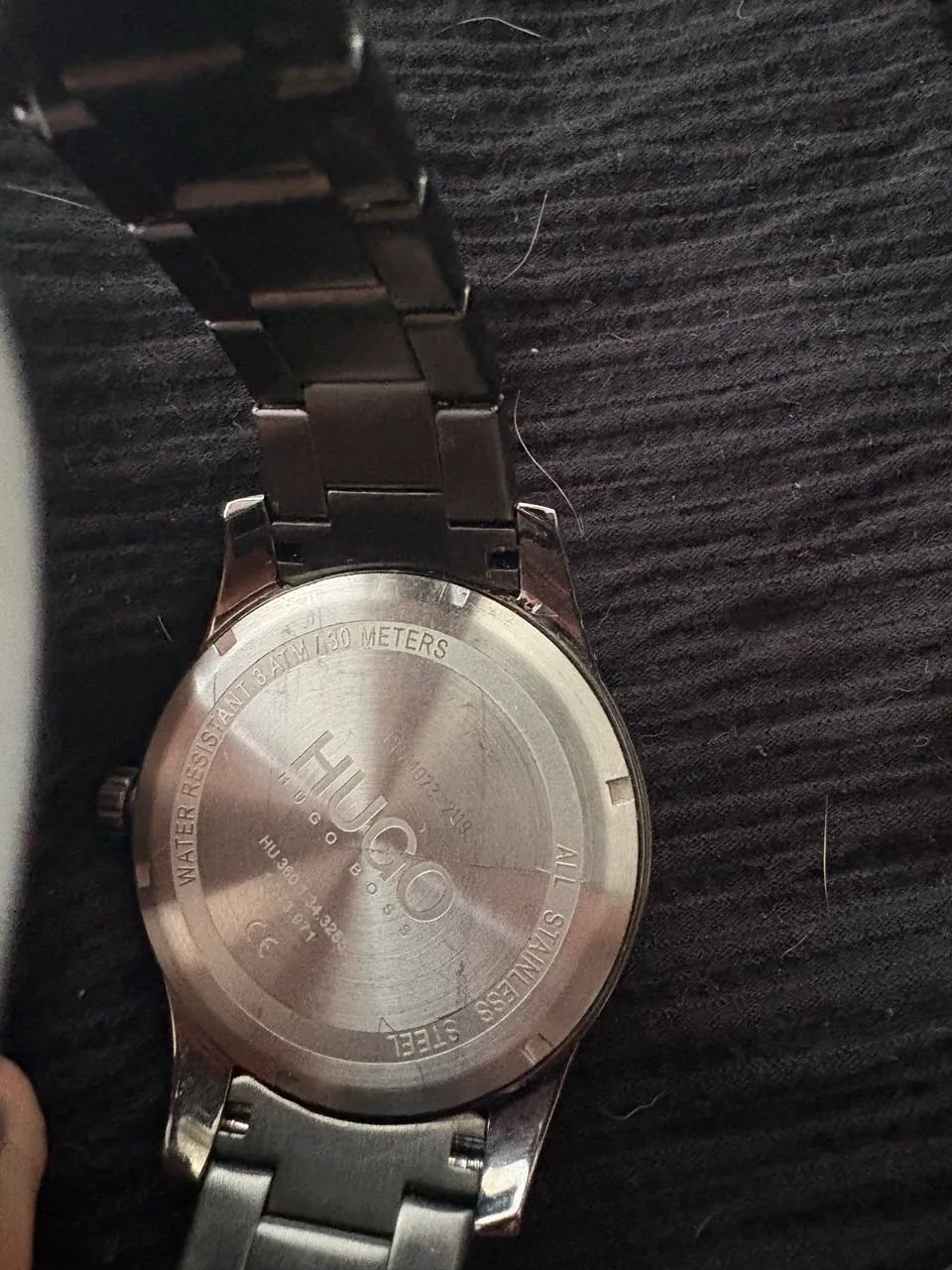 Relógio Hugo Boss Aço Cinza - 1530088 - Foto 4