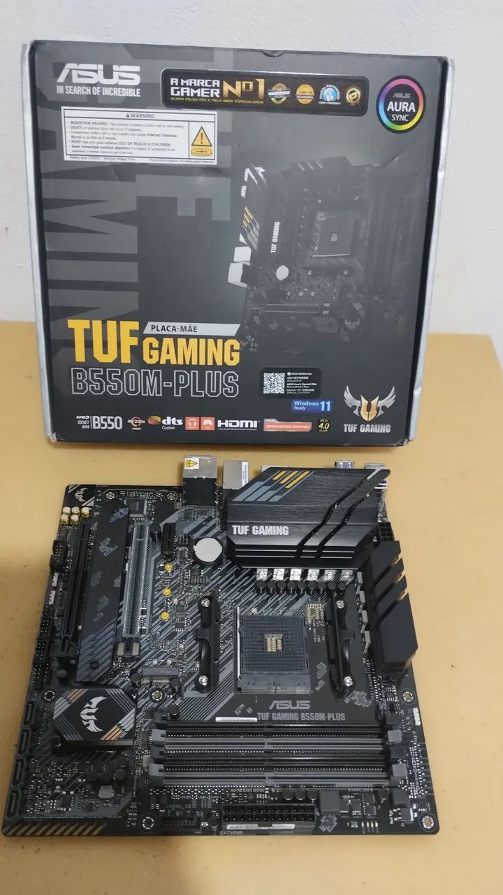 Placa mãe B550-M Gaming Asus Tuf