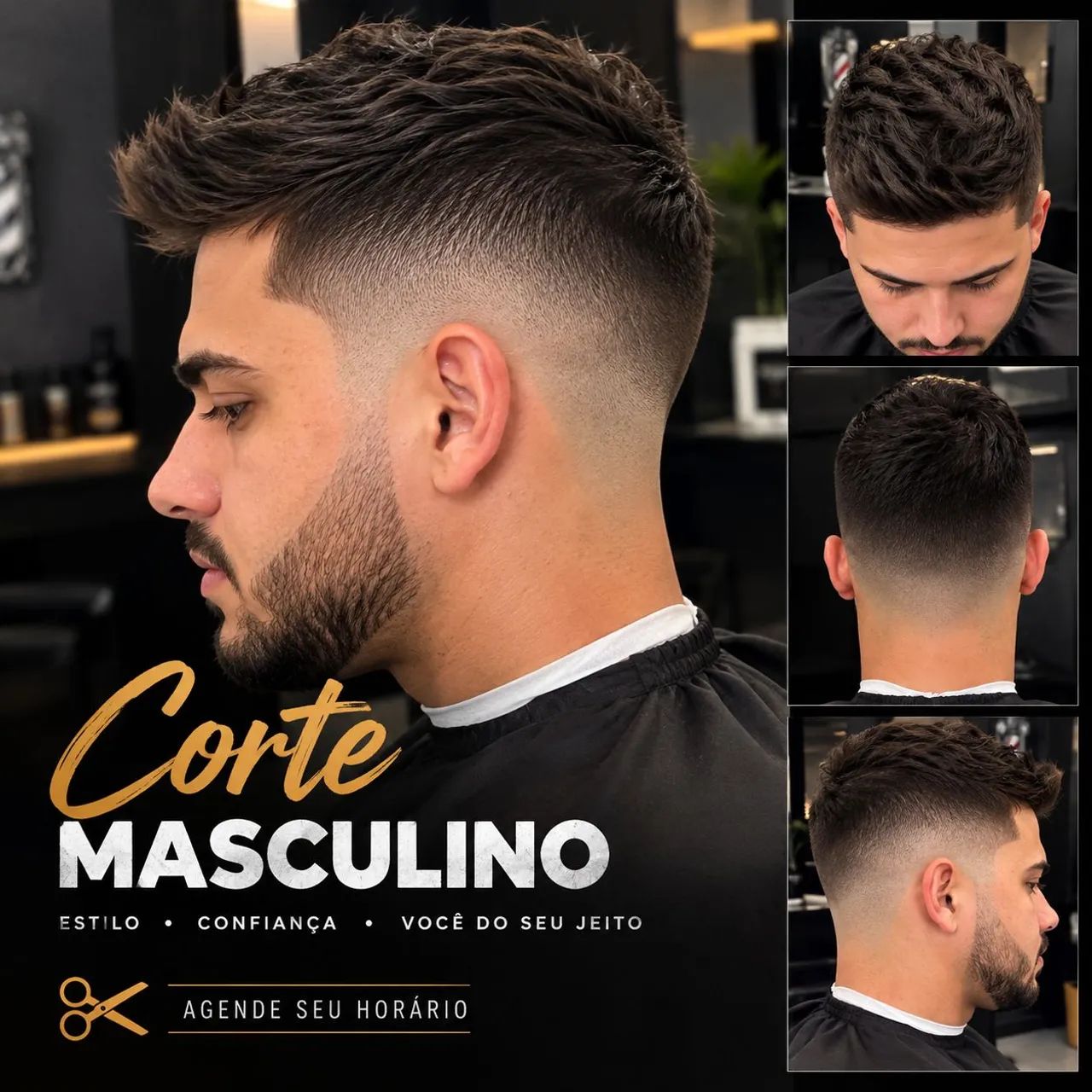 Corte de cabelo a domicílio