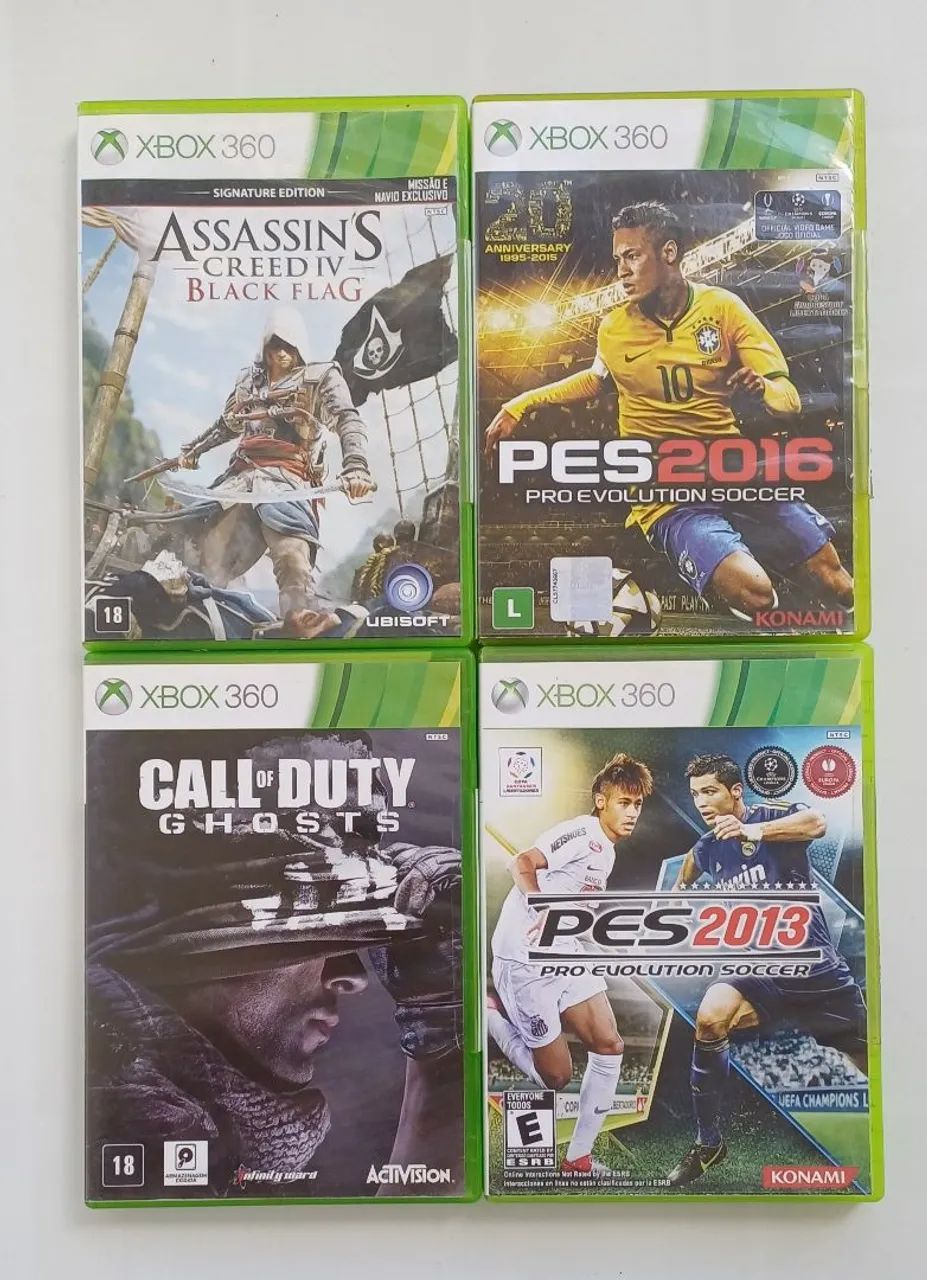4 Jogos Xbox 360