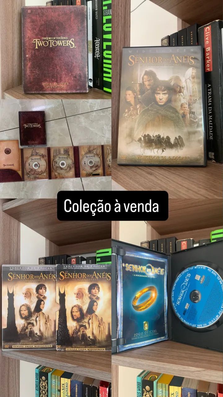 Coleção O Senhor dos Anéis 