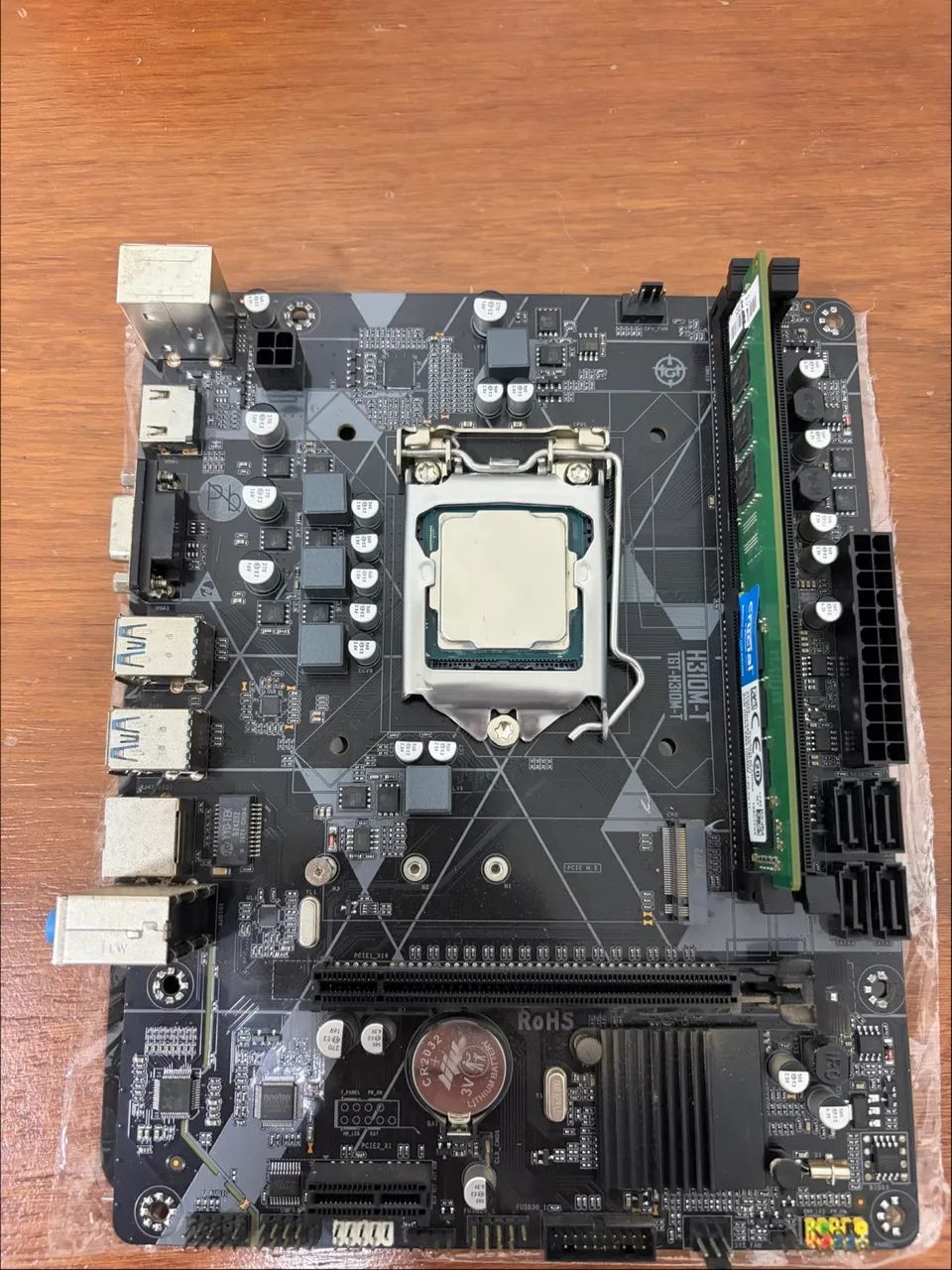 Kit i3 9100f + H310m + 8gb ram