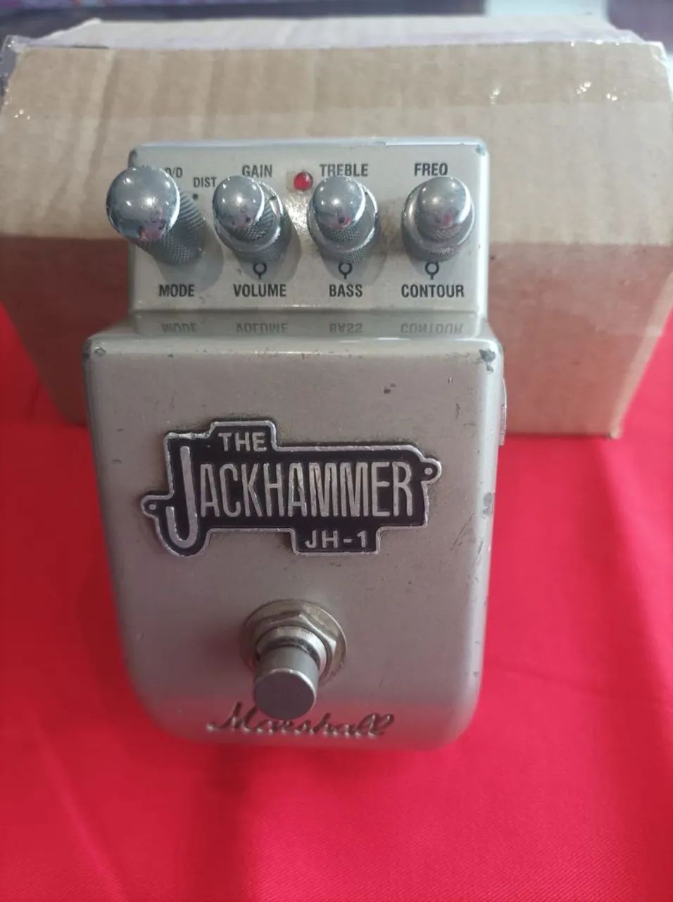 Marshall Jackhammer JH-1 + POLYTUNEチューナー Pedal Marshall Jackhammer JH-1 Overdrive/Distortion para Guitarra