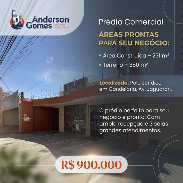 Vendo Prédio Comercial em Candelária - 231 m² - CANDELÁRIA, NATAL/RN