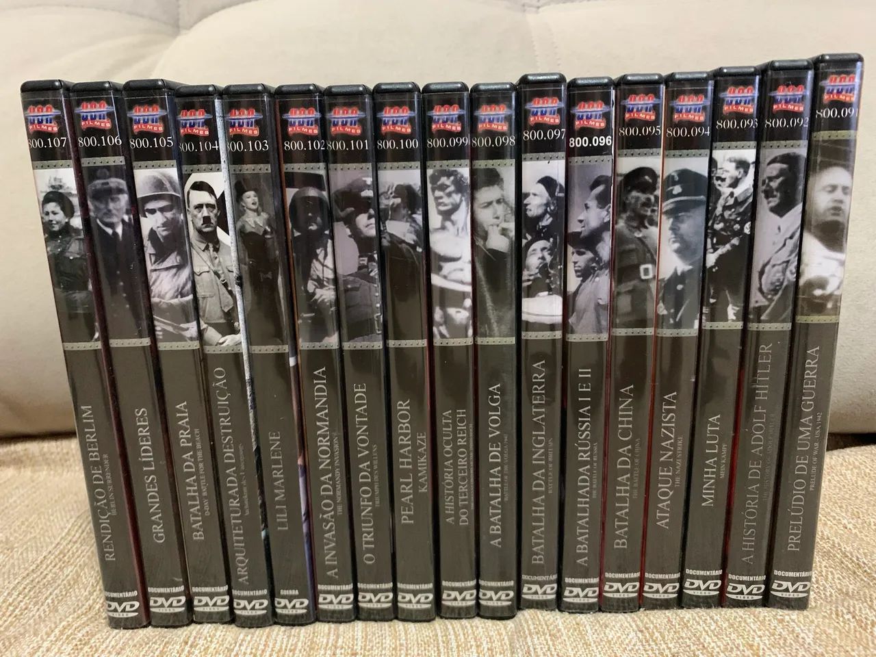 Coleção DVD II Guerra Mundial (17 volumes)