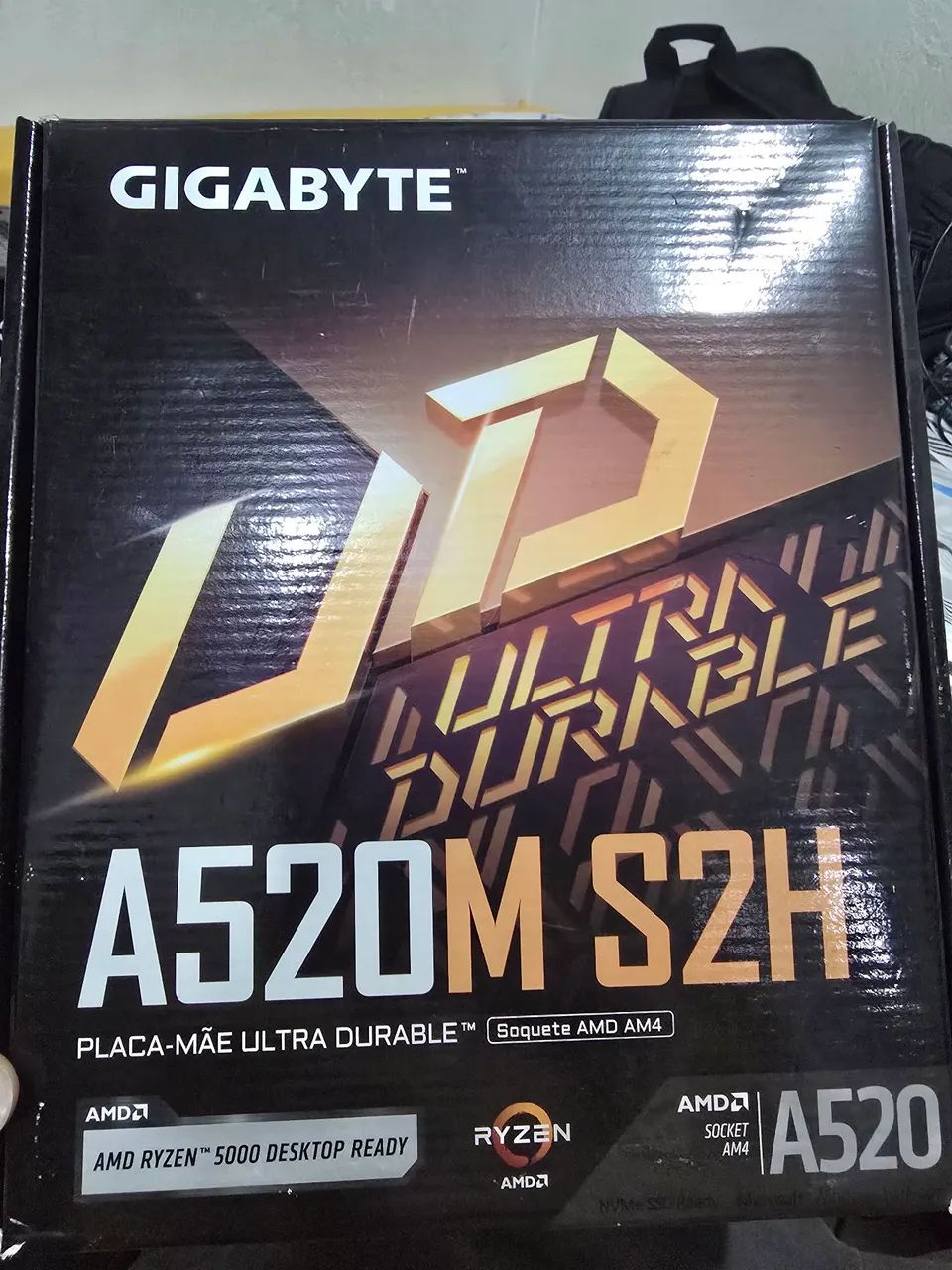 Placa Mãe A520M S2H - Com defeito
