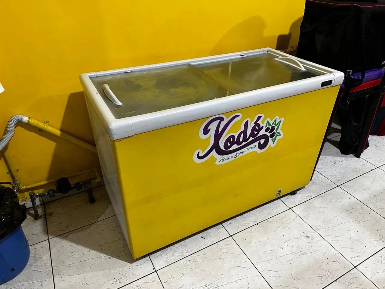 Freezer horizontal expositor esmaltec 