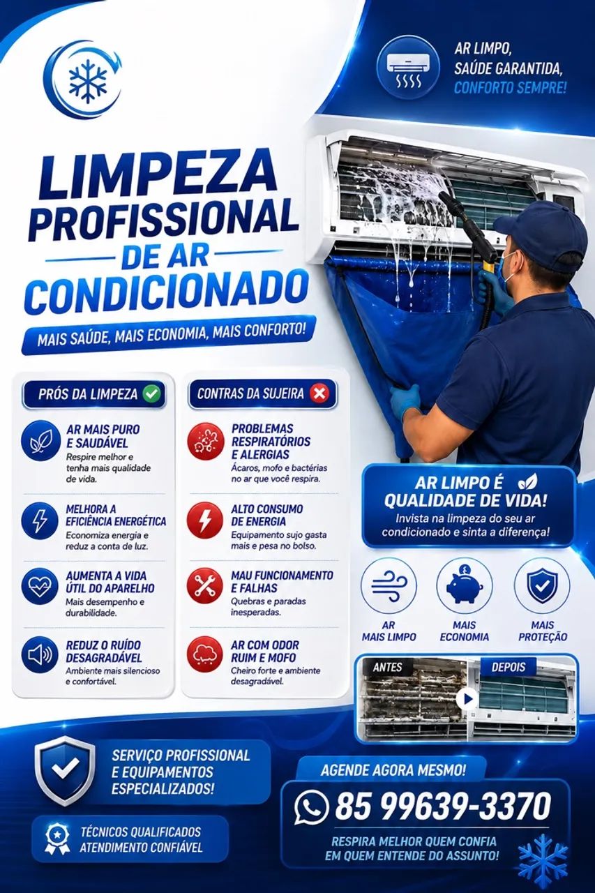 LIMPEZA AR CONDICIONADO  - Foto 4
