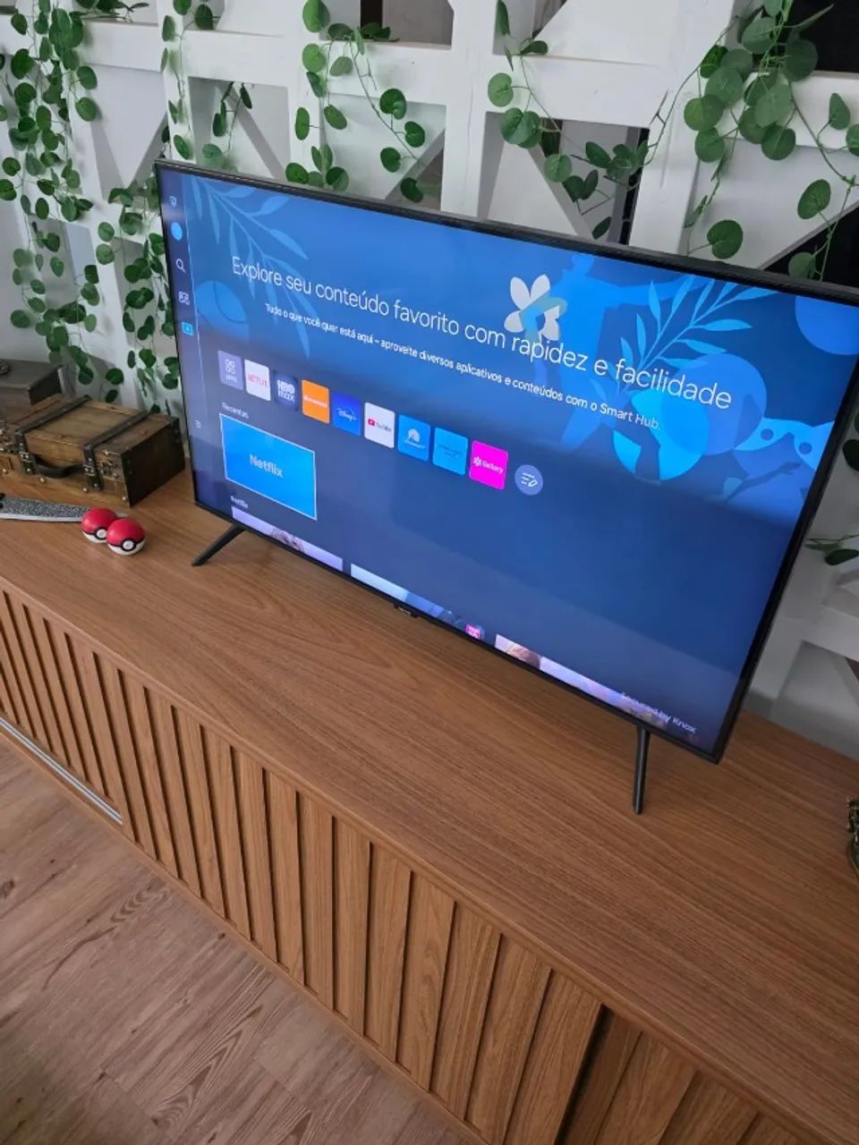 Smart TV Samsung 43" 4K UHD - Excelente estado - Foto 2