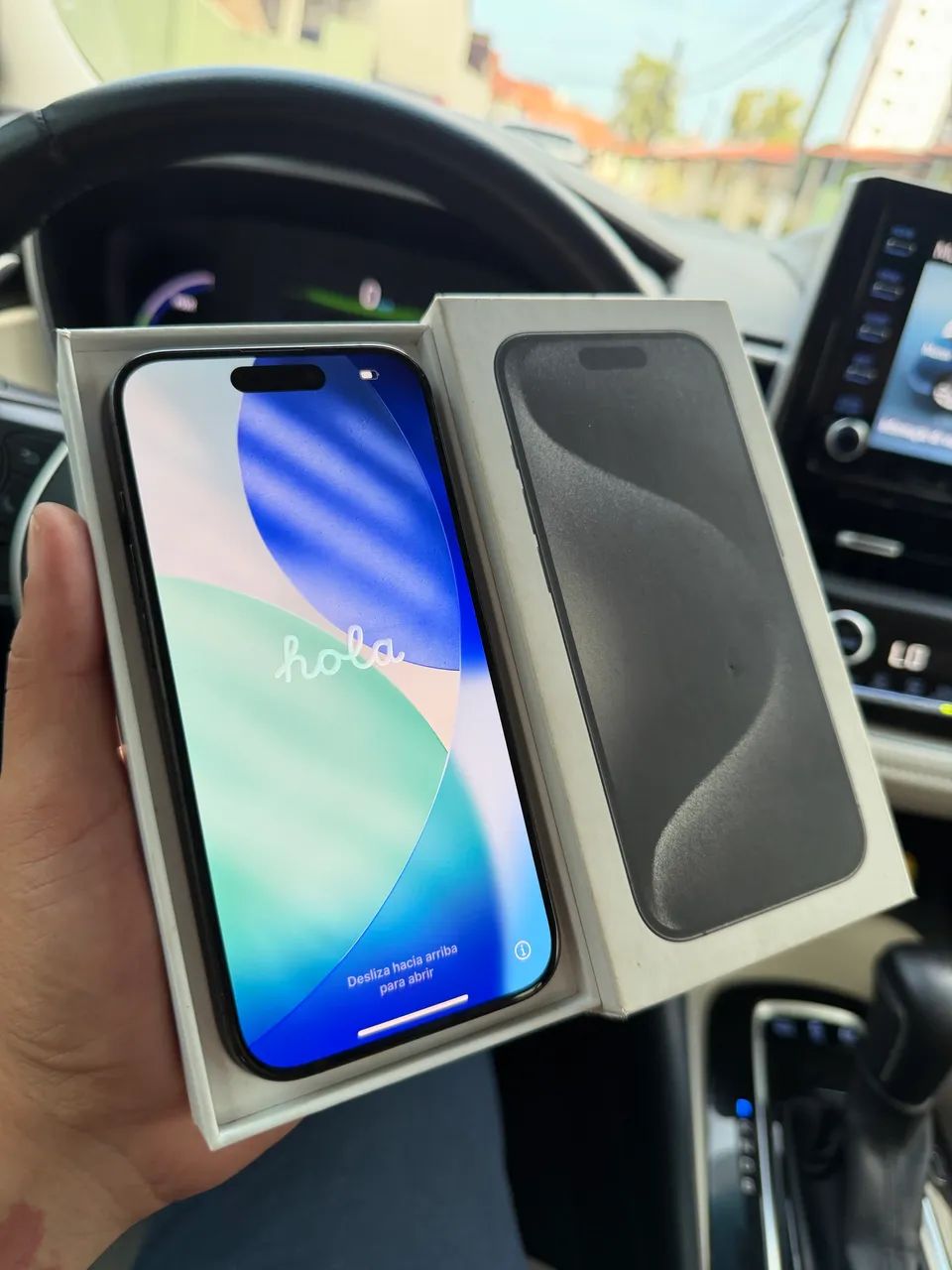 iPhone 15 pro 128 GB com caixa impecável ! Aceito trocas e cartão em até 18x - Foto 4