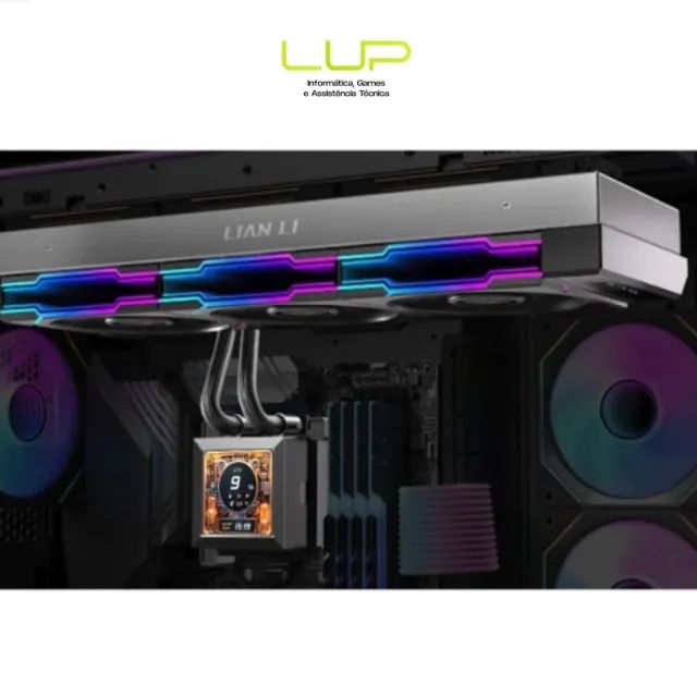 (LOJA FÍSICA) Water Cooler Lian Li Hydroshift LCD 360TL, Diplay LCD  - Foto 3