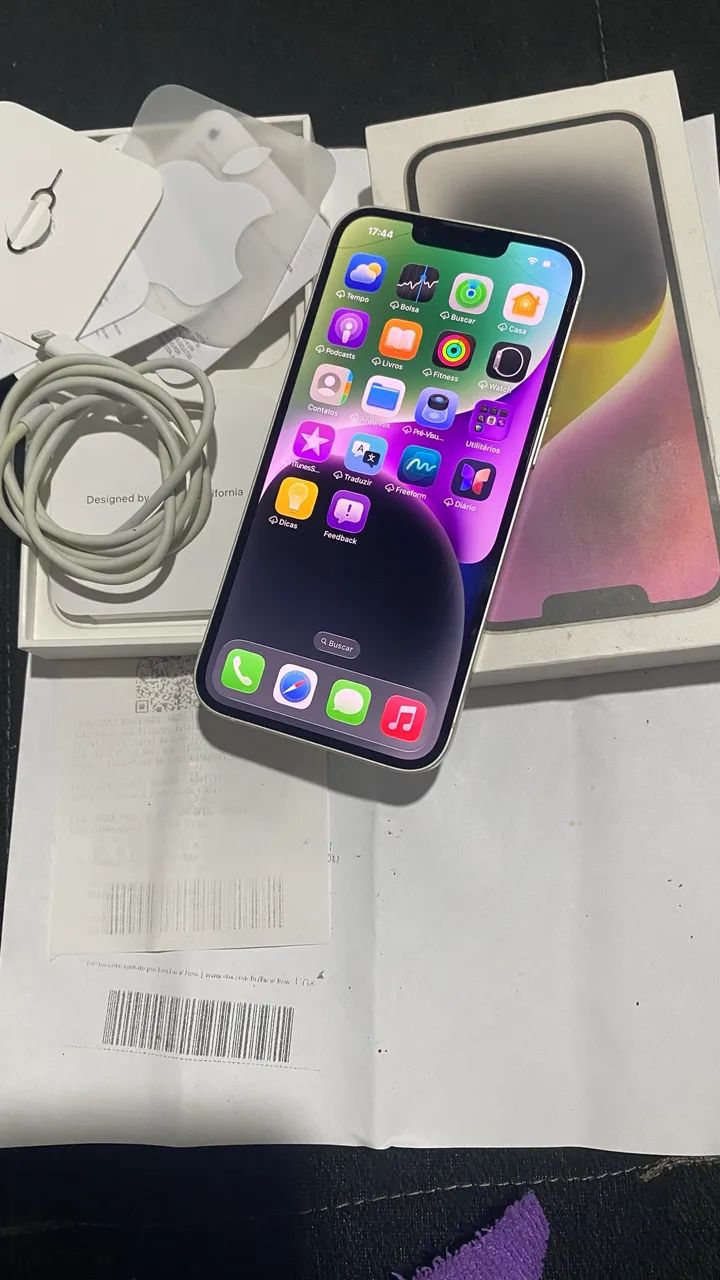 Iphone14 256gb. Caixa e nota fiscal  - Foto 4