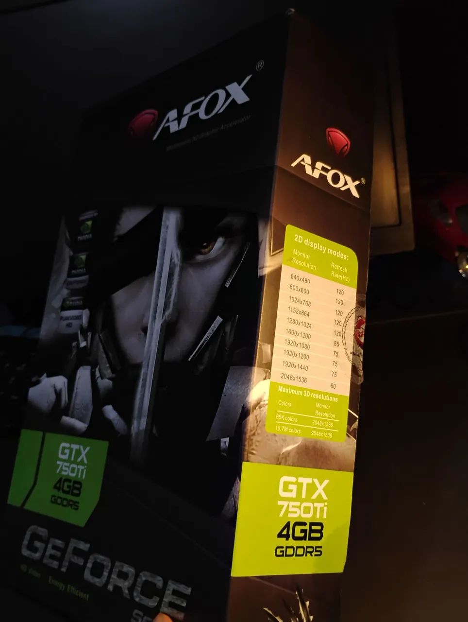 Placa de vídeo GTX 750TI 4GB da Afox - Foto 4