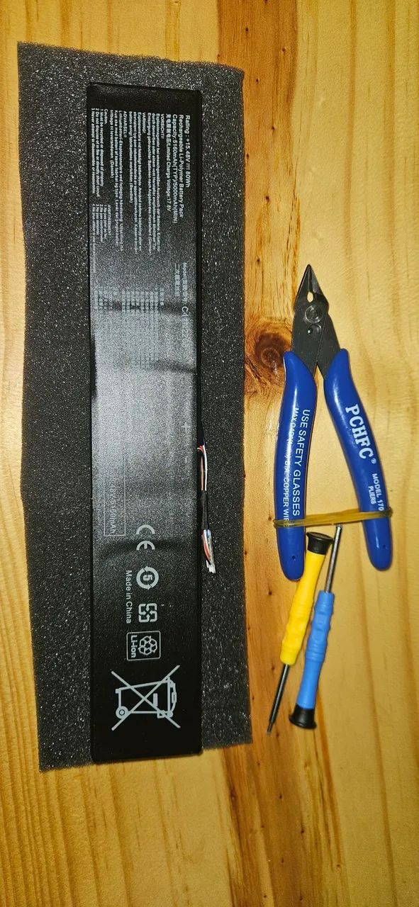 Bateria rog ally z1e (BRANCO) - Foto 2