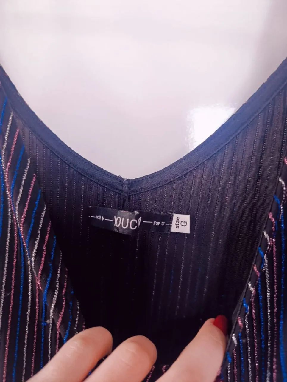 Blusinha de brilho Youcom Tam G  - Foto 2