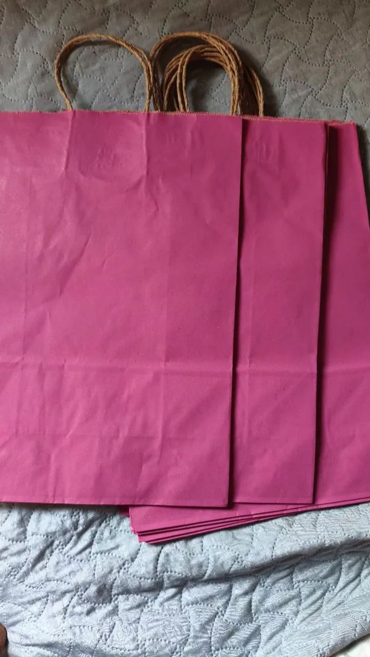 Sacolas papel kraft tam. M - Foto 5