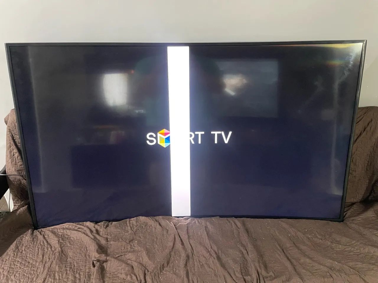 TV Samsung Curva 65 Polegadas com Defeito na Tela