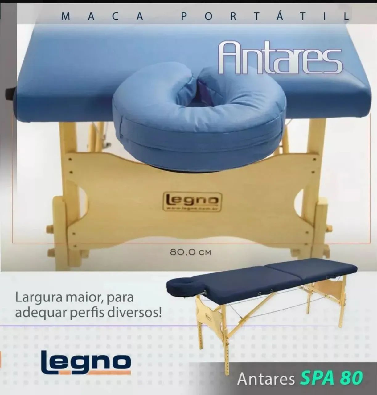 Maca Portátil Legno Massagem, Tatto, Depilação - Foto 6